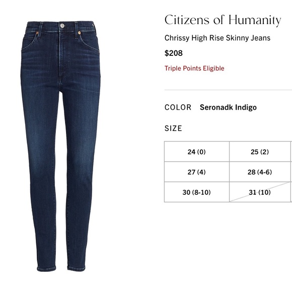 Citizens of Humanity Rocket High Rise Skinny Jeans - Picture 3 of 8